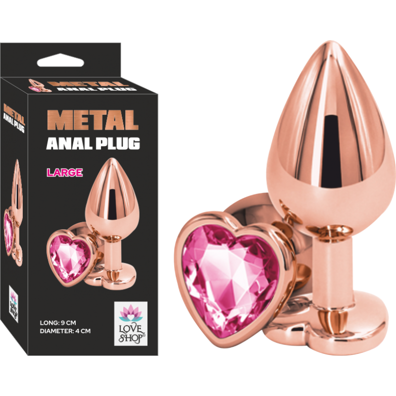 METAL ANAL PLUG-LARGE